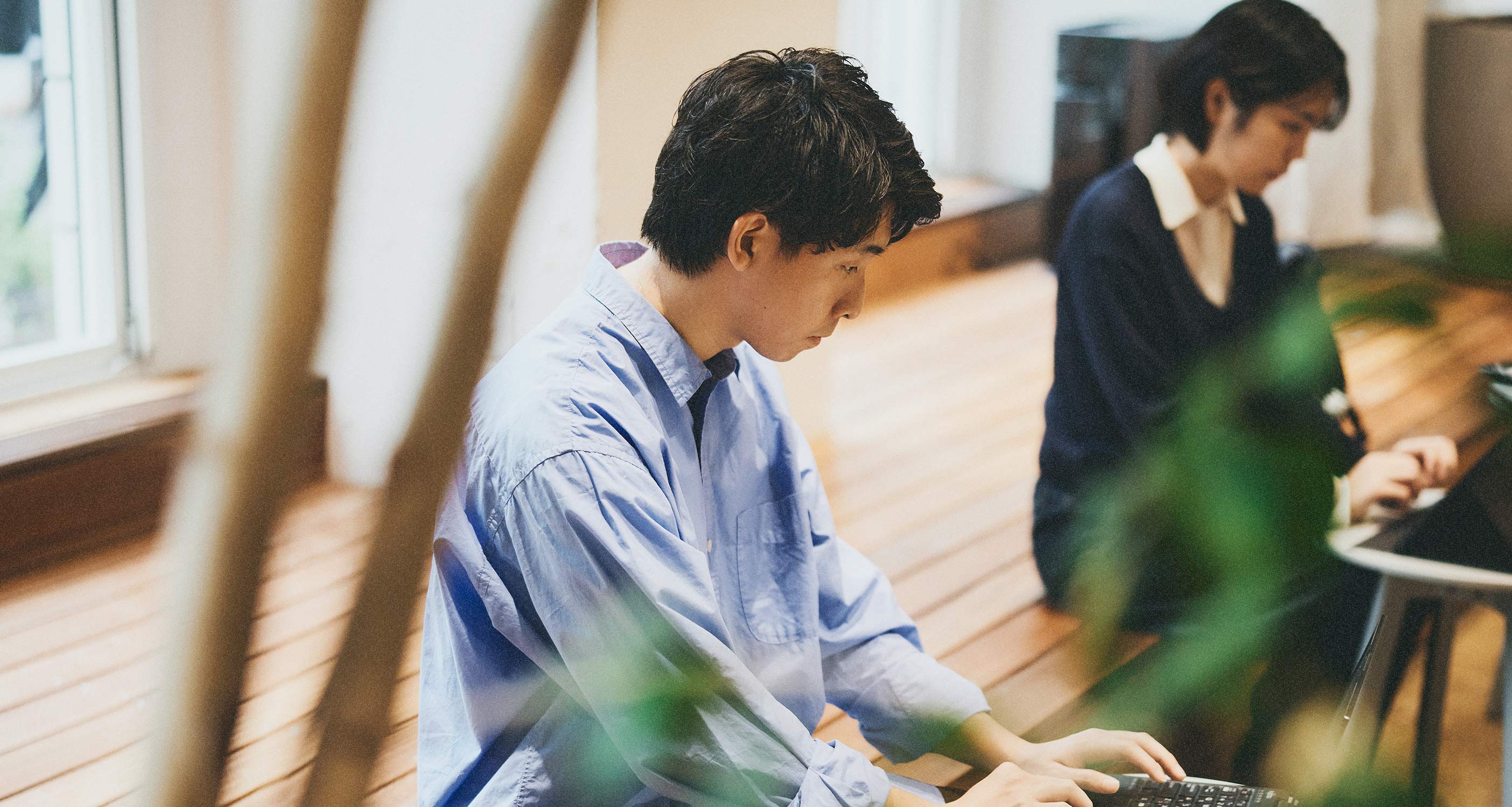 最新の技術は、若手が
旗振り役になるべき。